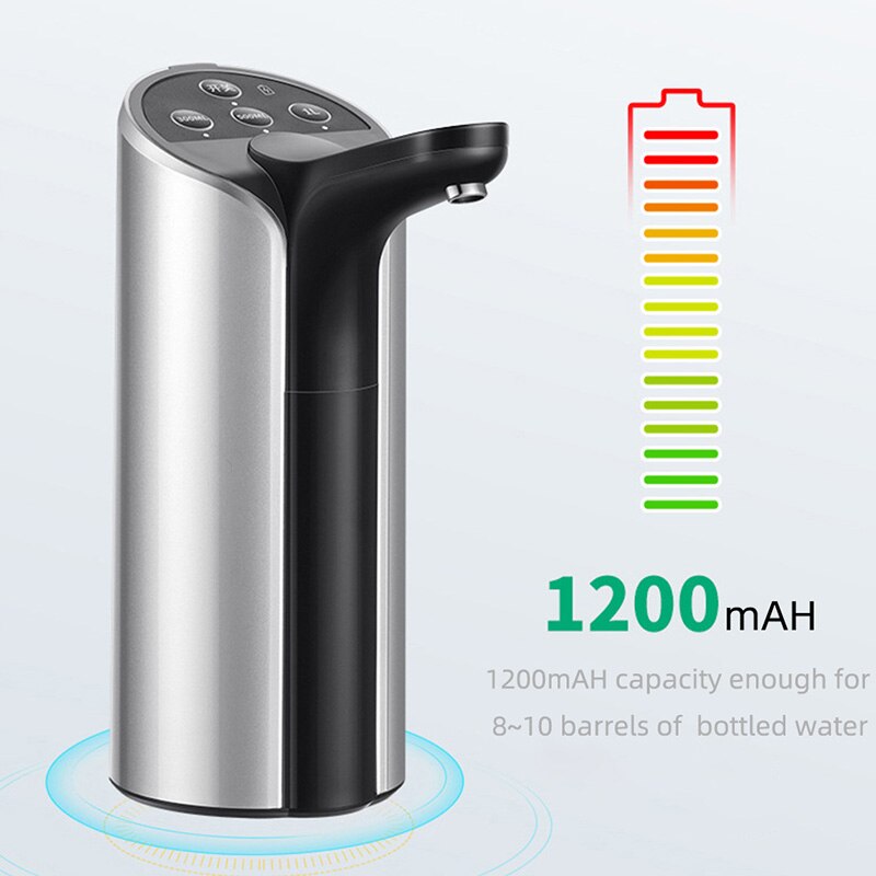 Botique-Automatische Elektrische Draagbare Waterpomp Dispenser Gallon Drinking Fles Schakelaar Voor Water Pompen Apparaat Voor Outdoor Home