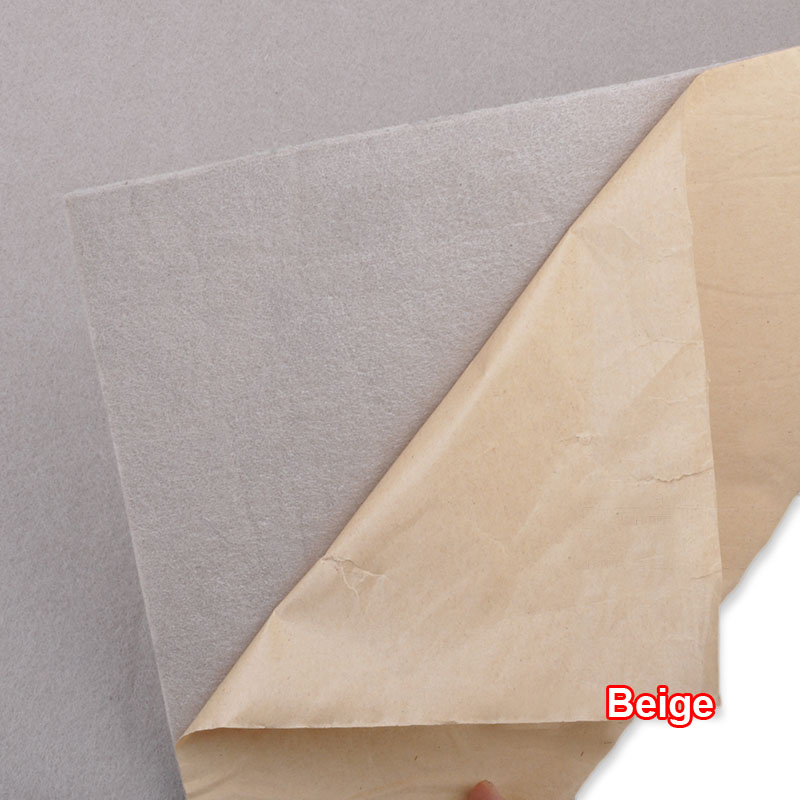 1x0.5m Speaker Cloth Self-Adhesive Felt Subwoofer Box Tape Strip Patch Sound Absorption Anti-seismic Beige/Silver/Gray/Black