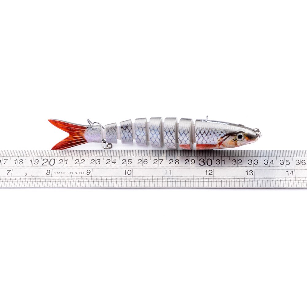 19g Wobblers Pike Fishing Lures Artificial Multi Jointed Sections Artificial Hard Bait Trolling Pike Carp Fishing Tools Toys