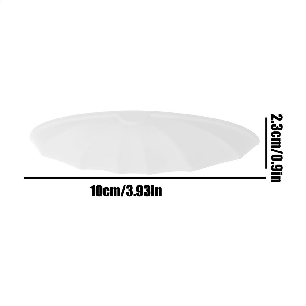 Auto Achteruitrijcamera Cover Waterdichte Anti-Regen Camera Cover Beschermende Waterdichte Siliconen Auto Accessoires voor Voertuig: WIT