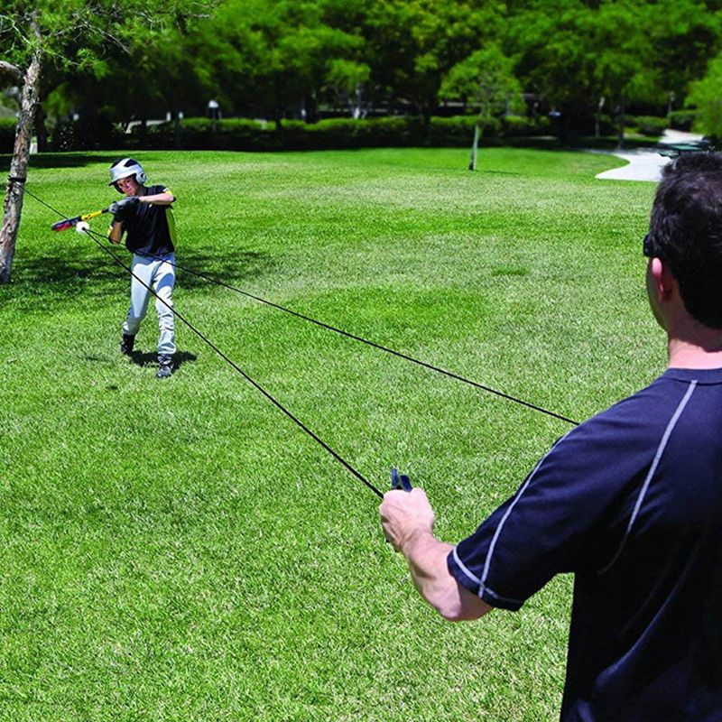 Baseball Batting Trainer Portable PU Swing Training Device Accessories Practice Tool