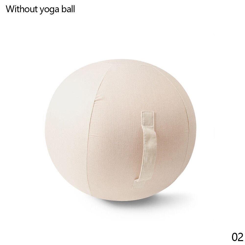 Stabiliteit Balance Ball Cover Training Bal Cover Yoga Bal Wrap Voor Thuis Pilates Gym Oefening Anti-Slip Cover 45/55/65/75Cm: 55cm