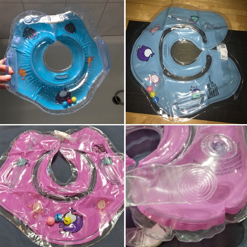 Baby Schwimmen Ringe Aufblasbare Baby Halsring Neugeborenen Baby Schwimmen Ring Doppel Airbag Verdickt Schwimmen Ring Sicher Und Weich