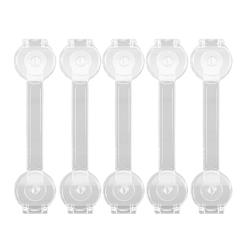 5/10 Plastic Child Lock Prevents Babies From Opening The Door At Will Rubbing Fingers For Refrigerator Washing Machine: A