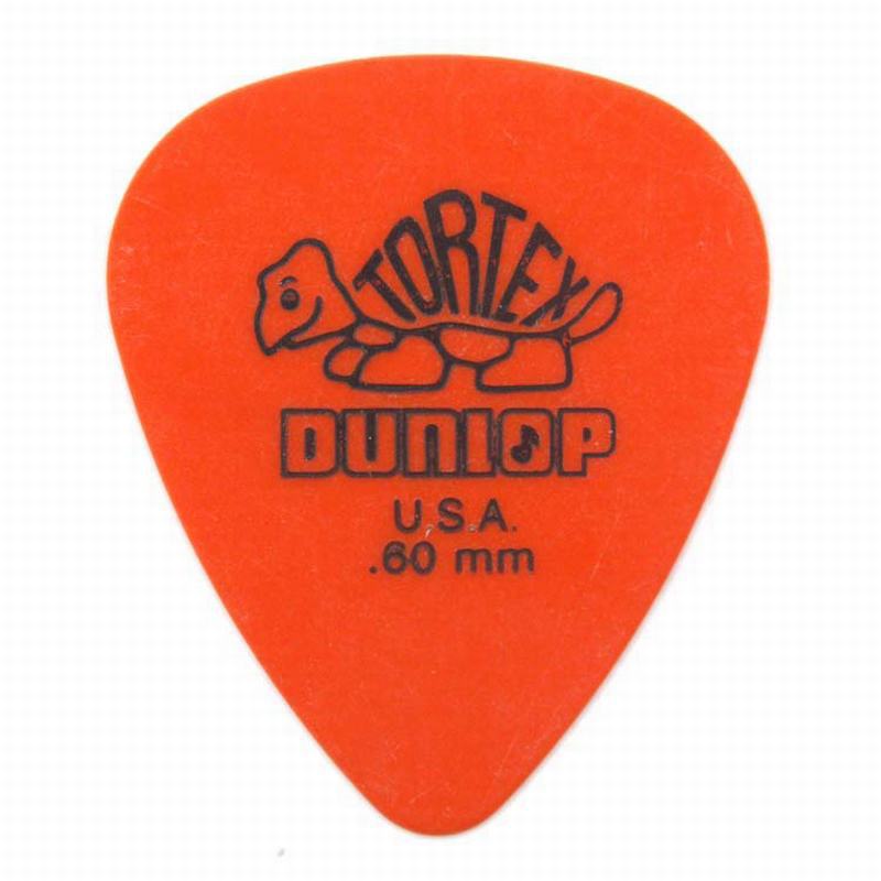 Dunlop-púas de guitarra eléctrica, accesorios de 6 tipos de espesor, 10 piezas: YELLOW