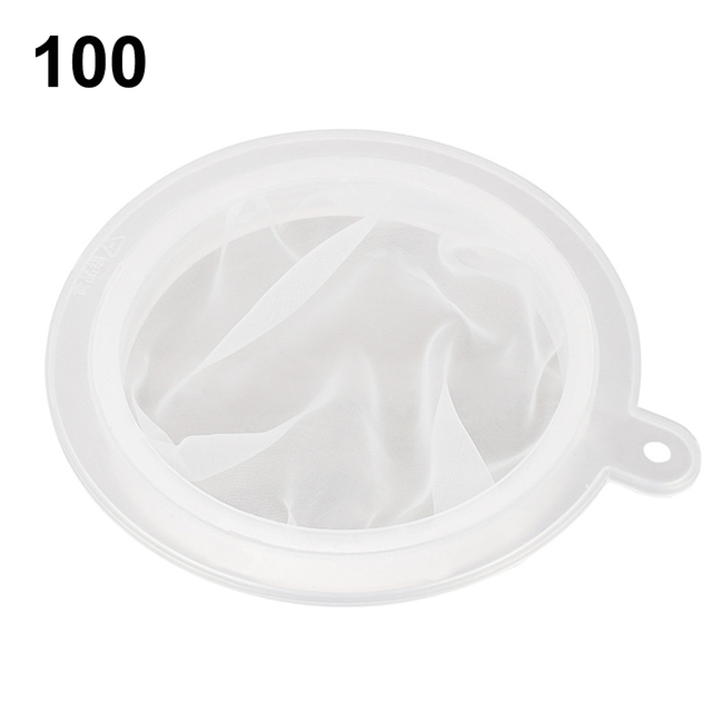 15cm 100-450 Nylon Filter Reusable for Stainless Steel Funnel Kitchen Funnel Filter for Juice Traditional Chinese Medicine Oil: 100
