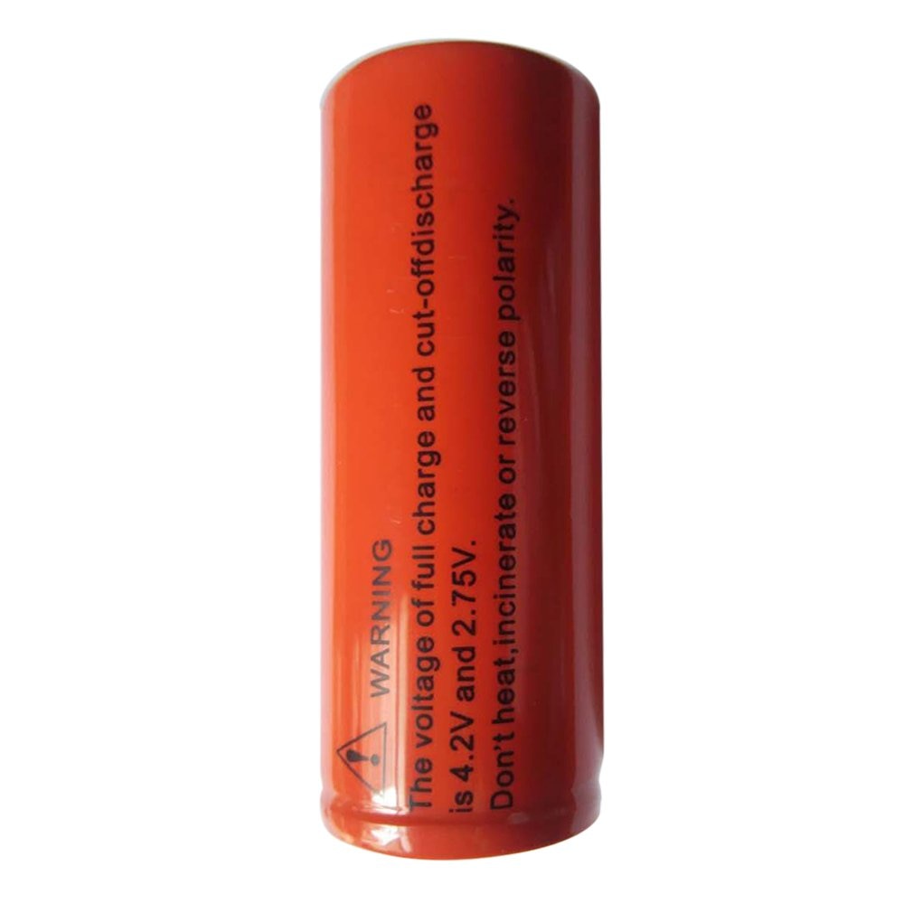 26650 3,7 v 7200mah batería recargable de Li-ion de uso para la linterna buena linterna de baterías rojo