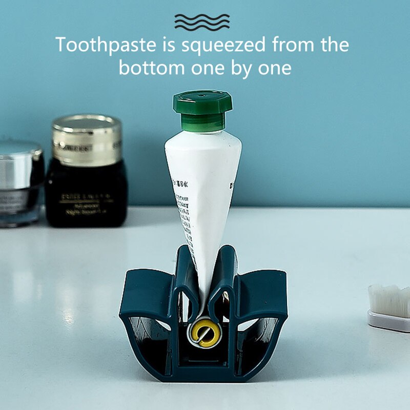 1pc multifunctionele tandpasta dispensers, gezichtsreiniger knijpers, rollende tandpasta knijpertubes, badkameraccessoires