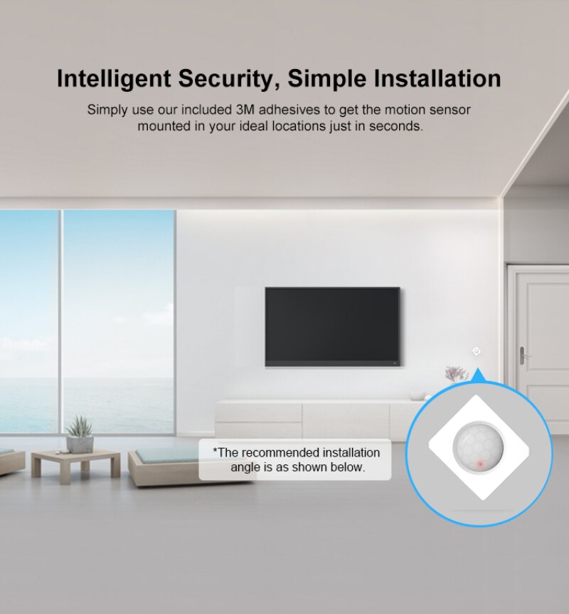 Sonoff SNZB-03 Zigbee Motion Sensor Detector Smart Home Afstandsbediening Conrol Via Ewelink Zbbridge Vereist Werken Met Alexa Google Thuis