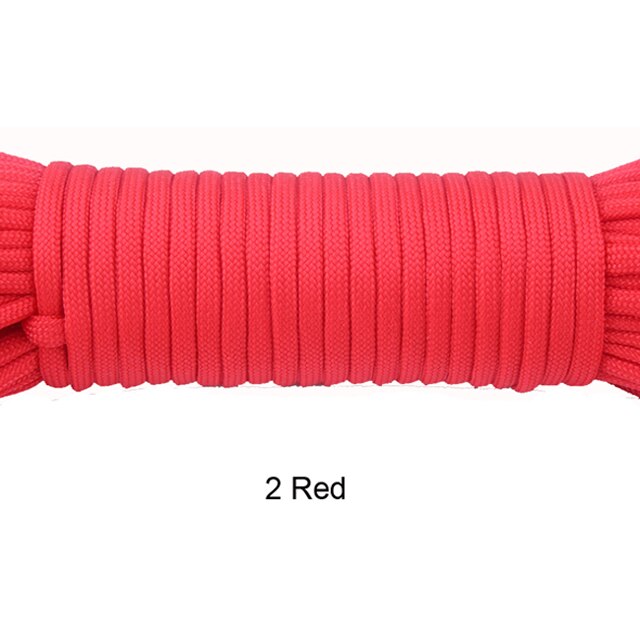 252 kolory 100FT Paracord 550 Paracord liny Cuerda Escalada Mil Spec typ III 7Strand Paracorde odkryty zestaw survivalowy: 2 / 100FT