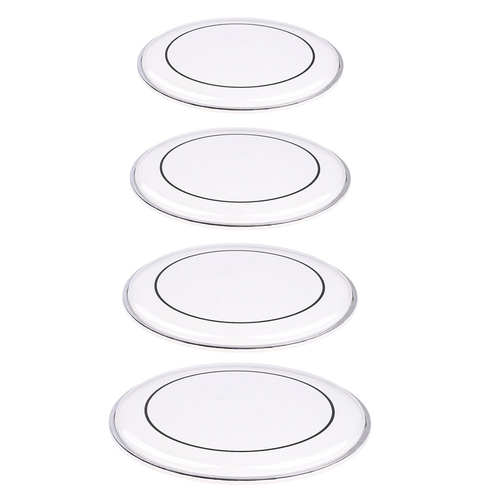 Transparent Double Layer Drumhead Drum Skin for Drum Set Parts Accessories 4 Sizes