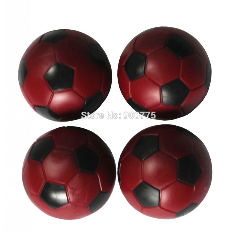 Foosball-balles rouges de Table pour baby foot, 36mm, 24g/pièce