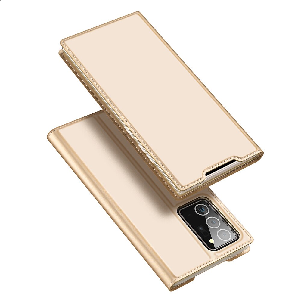 Di lusso di Vibrazione DELL'UNITÀ di elaborazione Della Copertura Del Cuoio Del Raccoglitore Libro Per Samsung Galaxy Note 20 Ultra 5G Sacchetti Del Telefono di Caso Coque Hoesjes note20 Ultra 5G Caso: Note 20 Ultra 5G / Oro