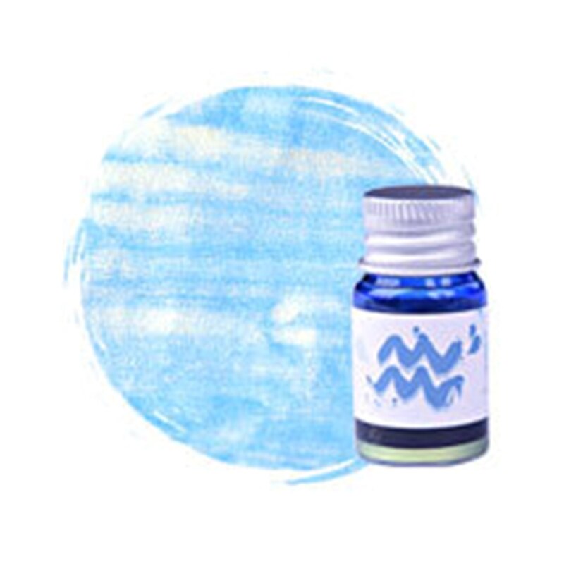 5ml Gold Powder Colorful Fountain Pen Ink Non-carbon Refilling Inks Student Stationery School Office Supplies: 10