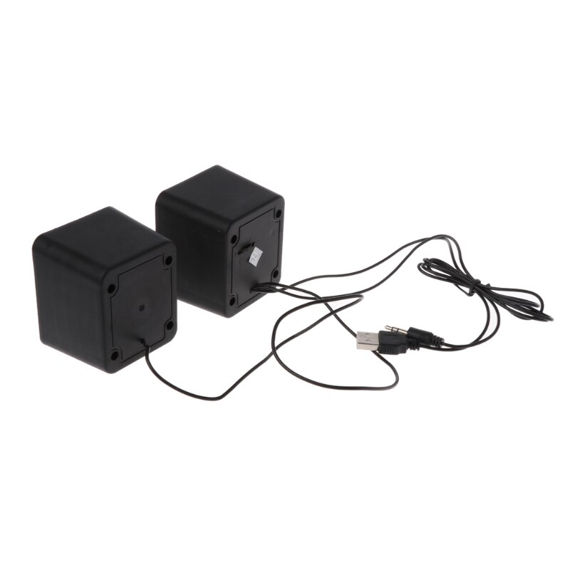 Nuevos Mini altavoces con cable USB 2,0 para ordenador portátil PC MP3 Multimedia altavoz de Color aleatorio