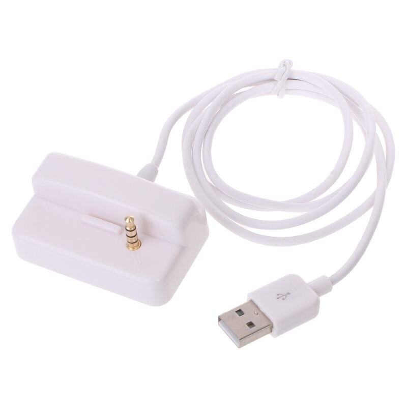 Cargador USB y estación de acoplamiento de repuesto de sincronización para Apple, iPod, Shuffle 2, 2. ª, 3. ª generación, cable 2G, novedad de