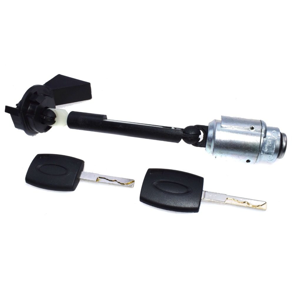 ISANCE Hood Bonnet Lock Release Lock Cylinder Kit 2 Keys For Ford Focus II Mk2 2004 OE# 1355231 , 4M5AA16B970AB