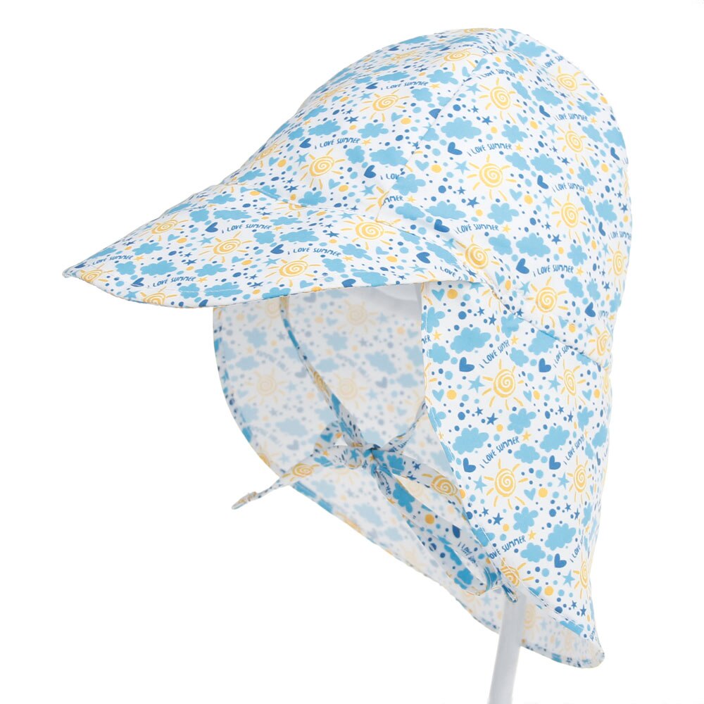 NEUE Babys Sonnenhut Sommer Strand Hütte Sonne Kappe UV Schutz Neugeborenen Kleinkind freundlicher Jungen Mädchen Sonne Kappe Headwear außen S/L: Sonne / L