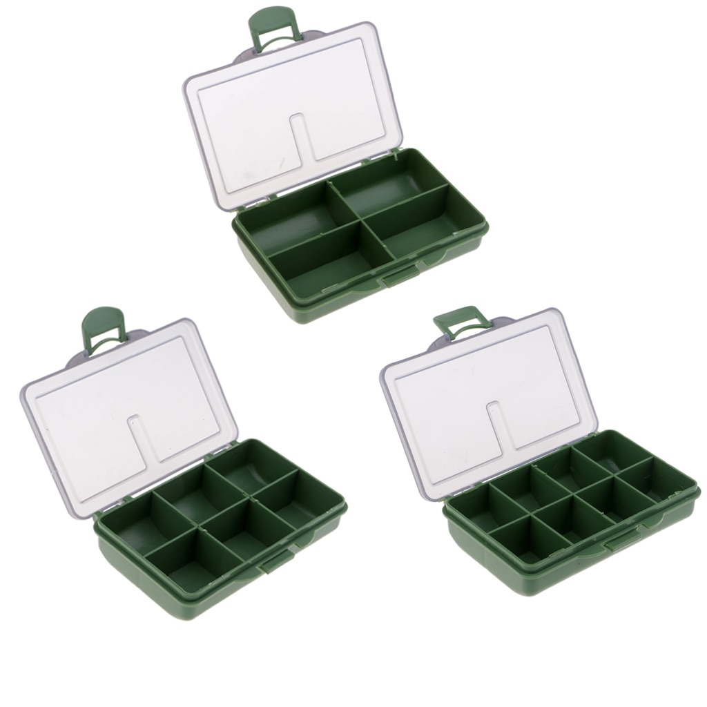 Carp Coarse Sea Fishing Tackle Box Bit Complete Box System for Hooks Swivels Beads Spinners Tackle