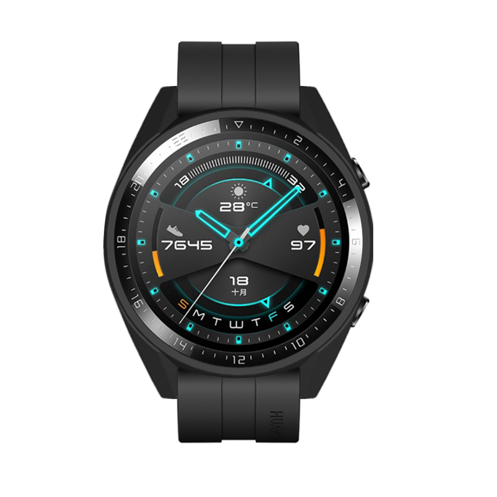 Funda de TPU para Huawei Watch GT 2 y reloj GT marco Protector para Huawei GT 2 GT 46mm Smart Watch pulsera carcasa protectora
