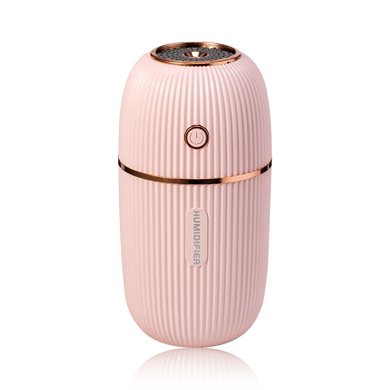 M Luchtbevochtiger 300Ml Ultrasone Usb Aroma Essentiële Olie Diffuser Romantische Kleur Night Lamp Mist Maker Humidificador Draagbare: pink