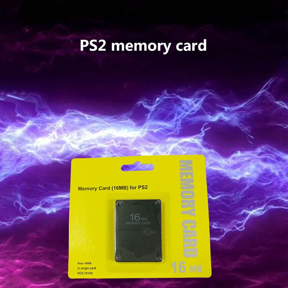 Pour PS2 8MB/16MB/32MB/64MB/128MB/256MB carte mémoire cartes d'extension pour Sony Playstation 2 PS2 carte mémoire noire