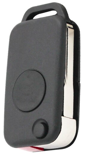 Clé télécommande (infrarouge) pour mercedes-benz A C E, 1 bouton, coque de clé, lame HU39, lame HU64: HU64 Blade