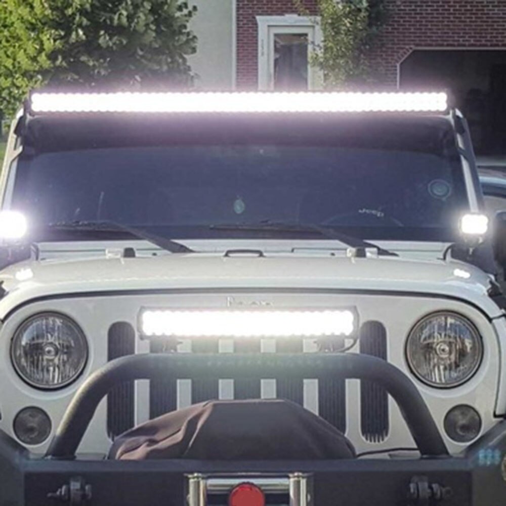 Light Bar Searchlight Spotlight for Tractor Trailer Auto Car Motorcycle Ramp Lamp Work light Accessory