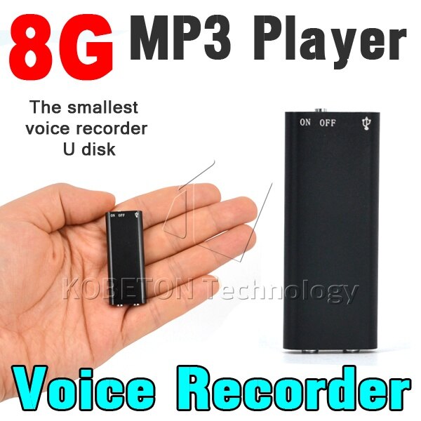 Kebidumei Mini 3 in 1 Stereo MP3 speler 8g Digital Audio Voice Recorder met Opslag USB Flash Drive Pen dictafoon Audio speler