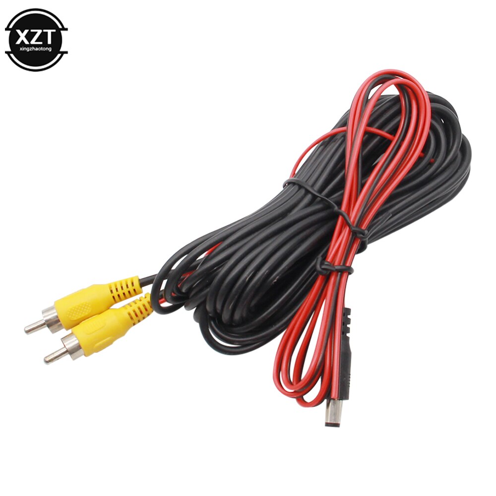 Universal 6 Meters RCA Video Signal Cable Waterproof RCA Wire For Connecting Reverse Camera With Car Multimedia Monitor
