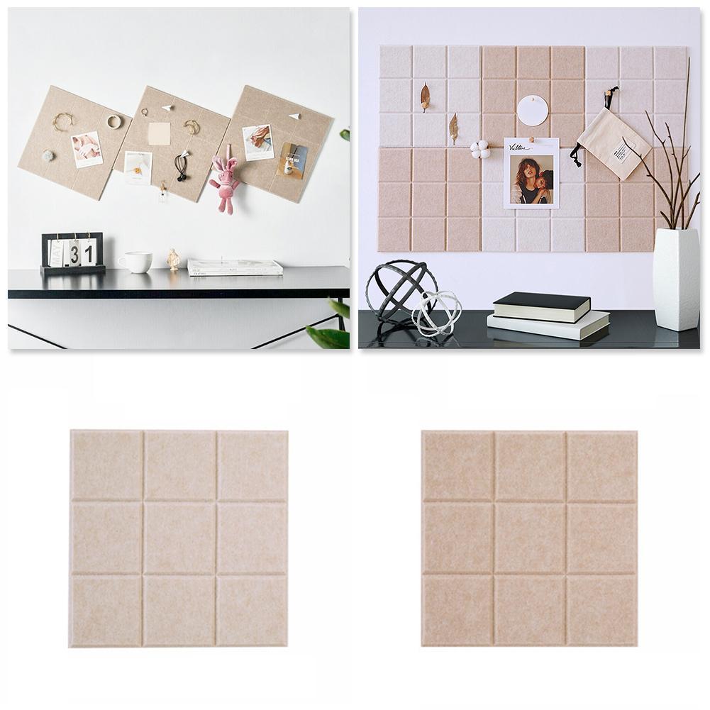 Nordic Style Felt Letter Note Board Message Board Home Planner Board Wall Photo Display 30x30cm Schedule Decor Decoration
