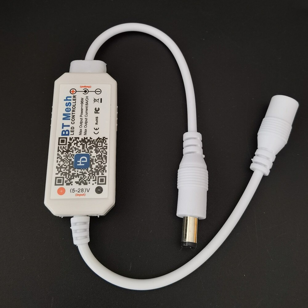 BT MESH DC5-28V bluetooth Controller Single Color LED Controllers for 2835 5050 5630 5730 LED Strip Light