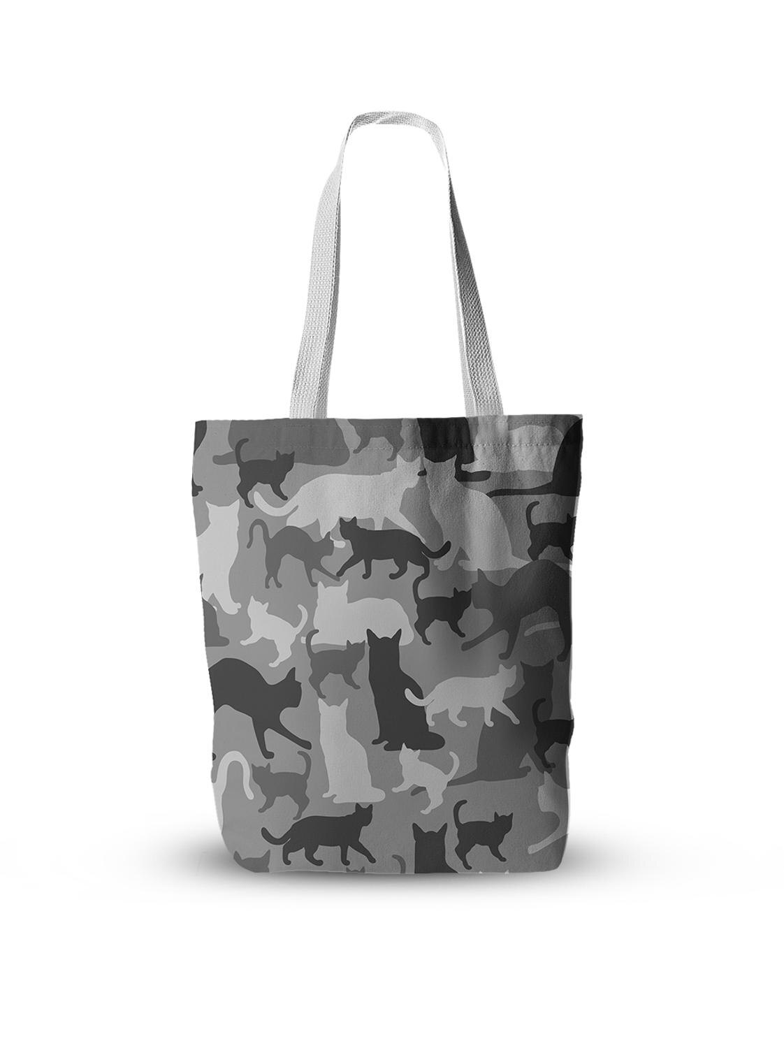 Serie de camuflaje bolso de lona plegable, bolso de compras de gran capacidad, multifunción, de gran: style7