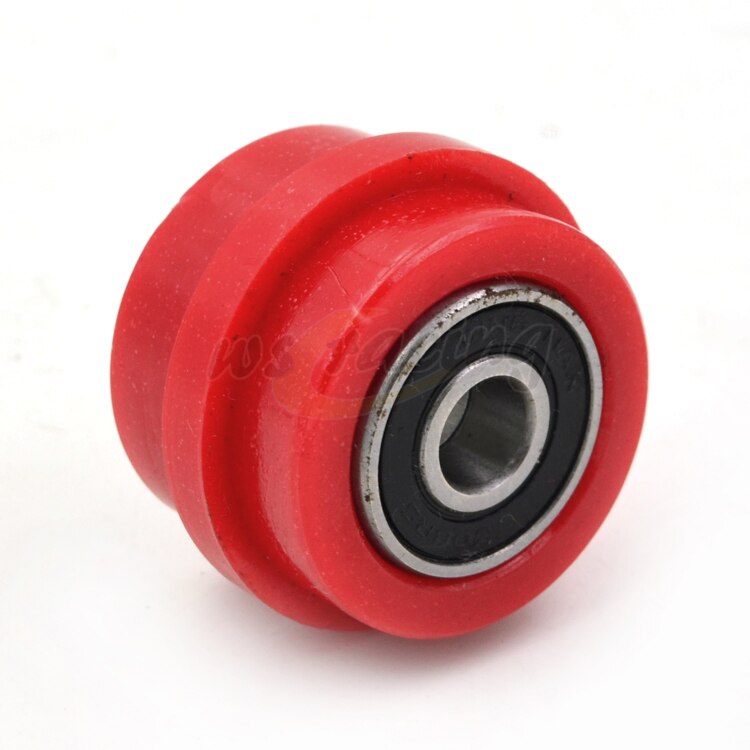 Motorcycle 8mm M8 Chain Roller Tensioner Pulley Wheel Guide For CRF YZF KTM WRF RMZ RMX KLX KXF Pit Dirt Bike