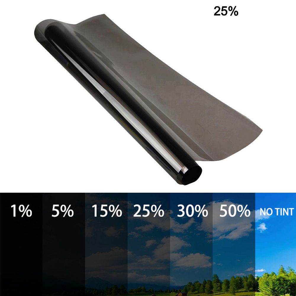 0.5 x 6m bilfönster glasfärgning klistermärke film auto vindrutan färgfilm rulle solar uv skydd bil klistermärke  ma3