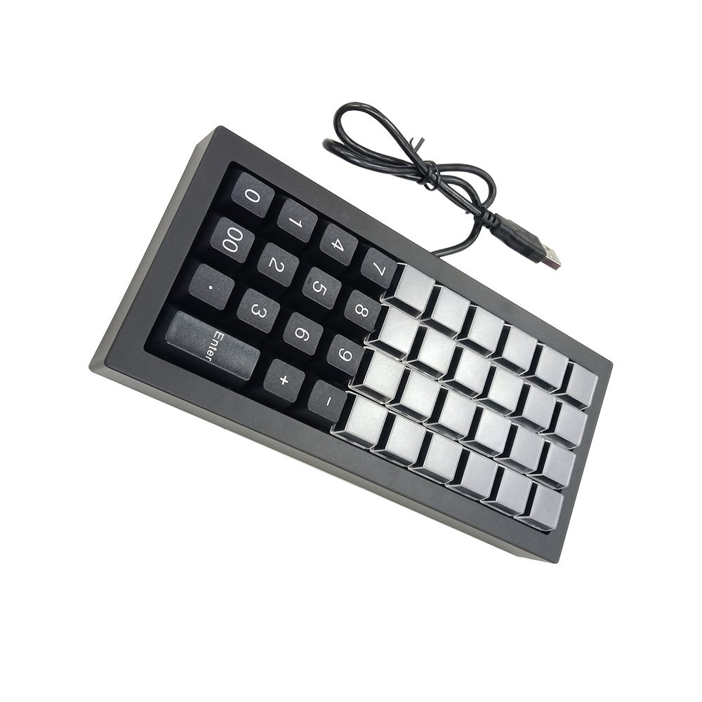 40 Keys Mechanical POS Programmable Keyboard KB40 With Programming Tool