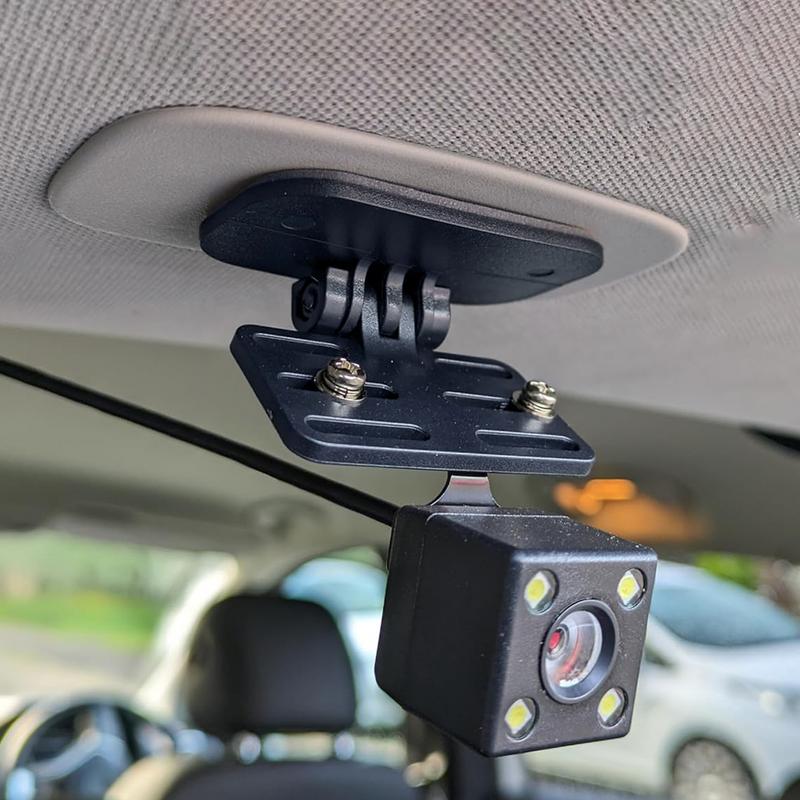 Achteruitrijcamera Mount Verstelbare Achteruitrijcamera Montagebeugel Camera Auto Mount Kleverige Spiegels Cam Beugel Voorruit Camera