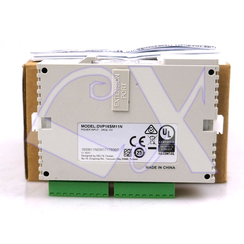 opprinnelig delta dvp 16 sm 11n plc kontrolleren  dc24v 16di digital modul