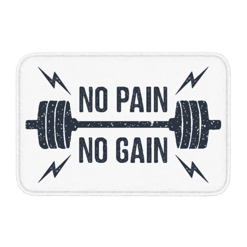 Eat, Sleep, Train, Repeat Fitness, Motivational Quotes Rug Doormat Kitchen Bathroom Fitness Room Entrance