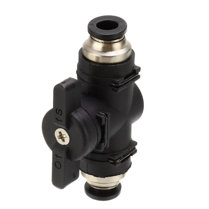 6mm CO2 Generator Snelle Gezamenlijke Valve Hand Flow Control Valve Buis Aquarium CO2 System Air Buis Rapid Pijp aquarium Accessoires