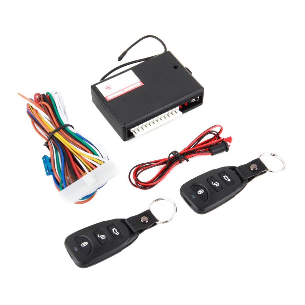 Universal Car Central Lock Kit Door Locking Car Alarms: Default Title