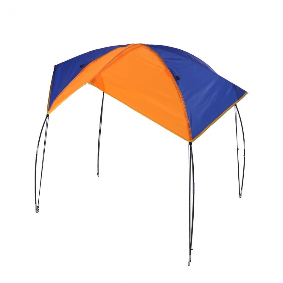 Bateau de pêche en plein air abri soleil Camping randonnée canotage ombre tente couverture imperméable bateau à rames auvent couverture UV Protection tente