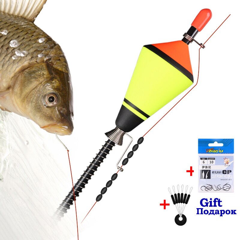Boya de pesca en barco oceánico, boya de pesca rápida en mar, playa, flotador automático, boya de amplio rango, accesorios de herramientas, 1 pieza