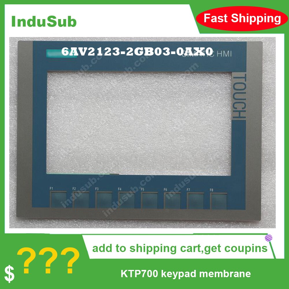 6AV2123-2GB03-0AX0 KTP700 Grundlegende Membran Tastatur Schalter für 6AV2 123-2GB03-0AX0 KTP700 Grundlegende Membran Tastatur: Ursprünglich Titel