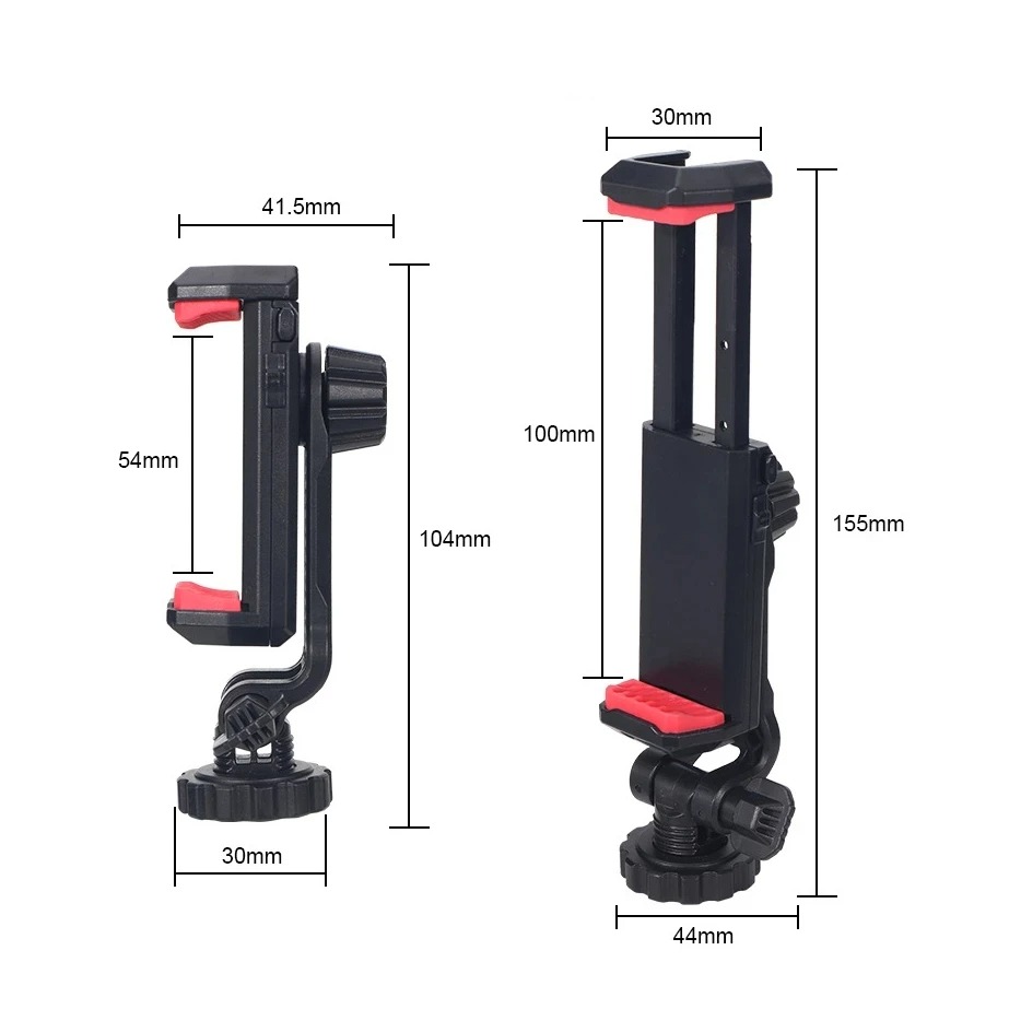 360 ° roterbart telefonfäste med stativ för iphone 14 13 12 pro max smartphone med kall sko för mikrofonlampa, telefonklämma