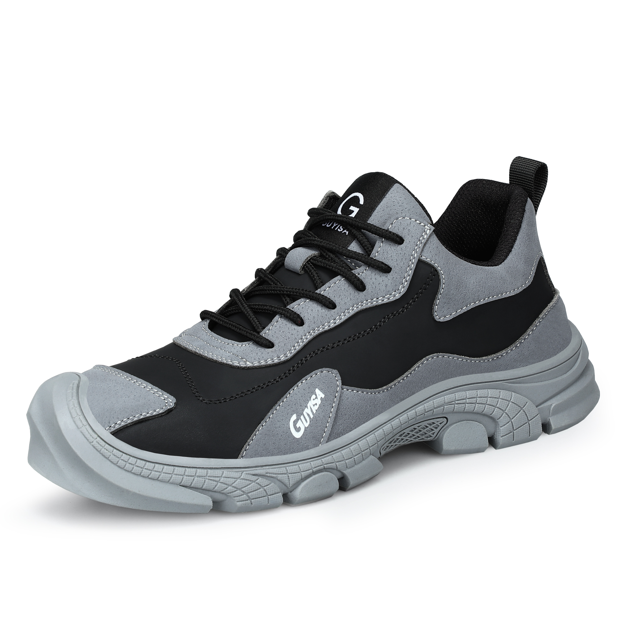 Veiligheid Schoen Lichtgewicht Constructie Industriële Voor Mannen Punctie Proof Comfortabele Anti-Smashing Sefety Werkschoenen Anti-Statische: 44