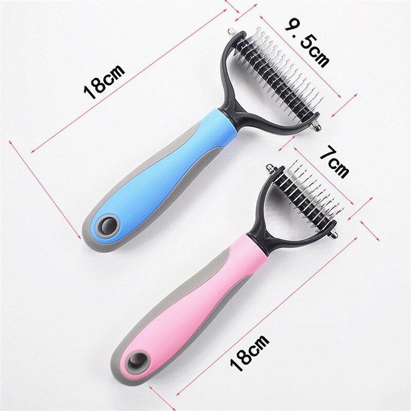 Pet Grooming Kit Longhair Dog Comb Prevent Pet Hair From Kinking Labrador Golden Retriever Dog Grooming Pet Hair Remover Brush