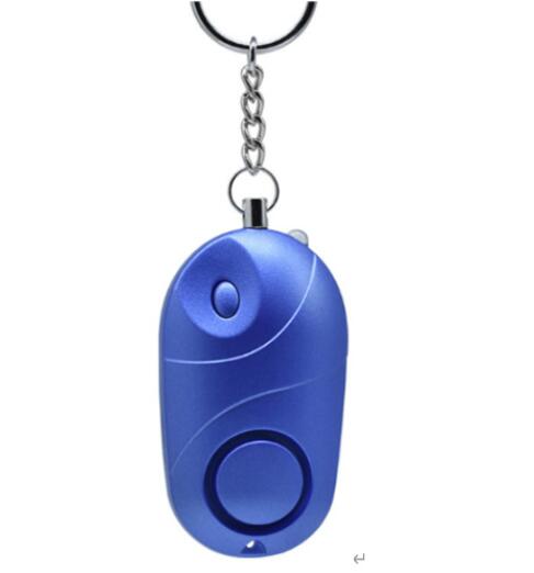 Safety Personal Alarm, 130DB Personal Security Alarm Keychain with LED Lights, Emergency Safety Alarm for Women, Men: Blue