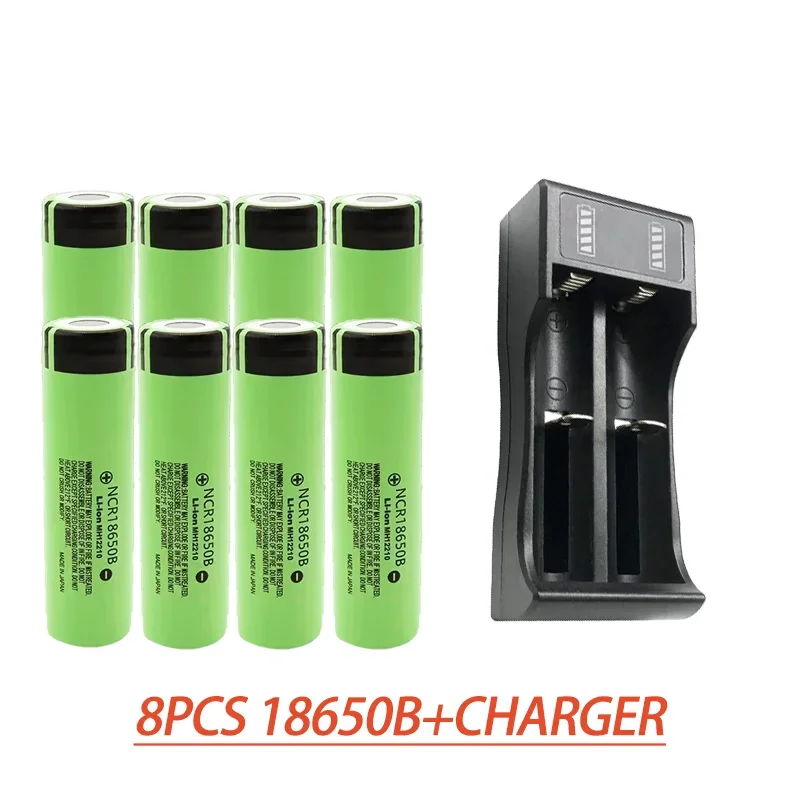 2025 nueva batería 18650 3,7 V 3400mAh batería recargable se puede utilizar para linterna cepillo de dientes eléctricoCameraToy 34B NCR18650B: Otros