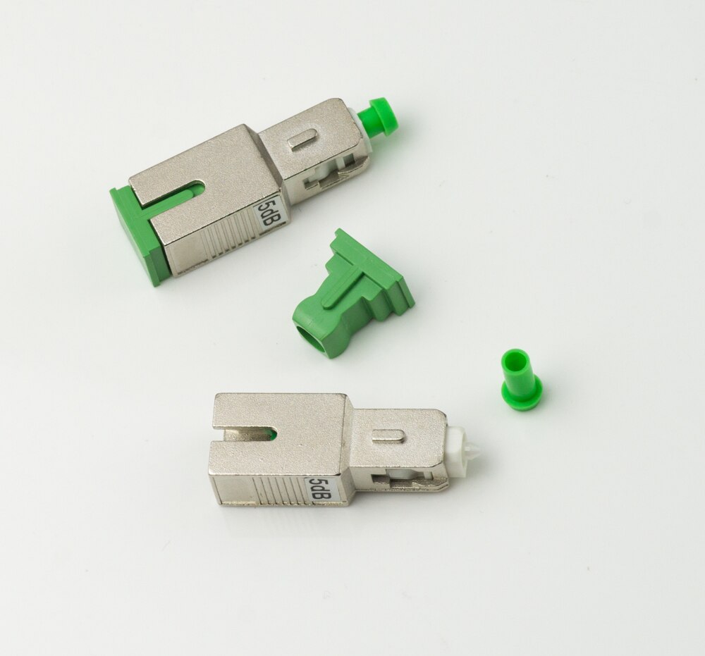 Atténuateur de fibre optique SC APC femelle à mâle 5dB,